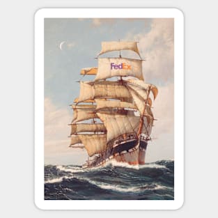 Delivery Ship Sticker